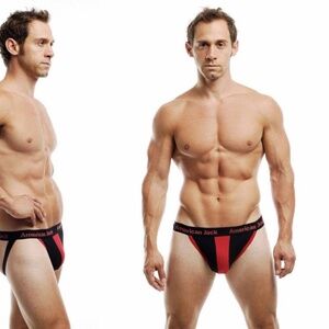 American Jock Jock 32-40" waist Cotton / nylon / spandex No size or fabric tags